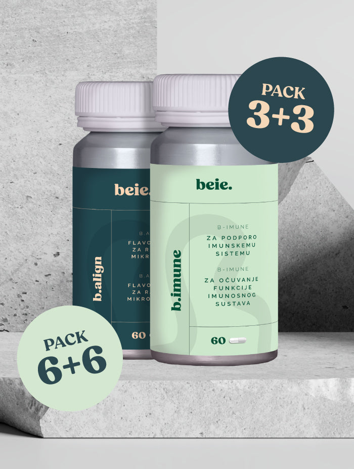 Beie. | Targeted Probiotic Supplements for Health & Balance